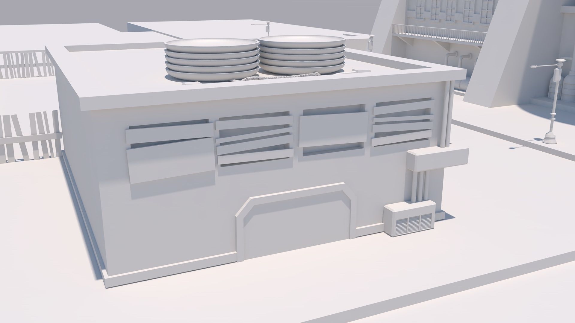 planet express futurama 3D model_15