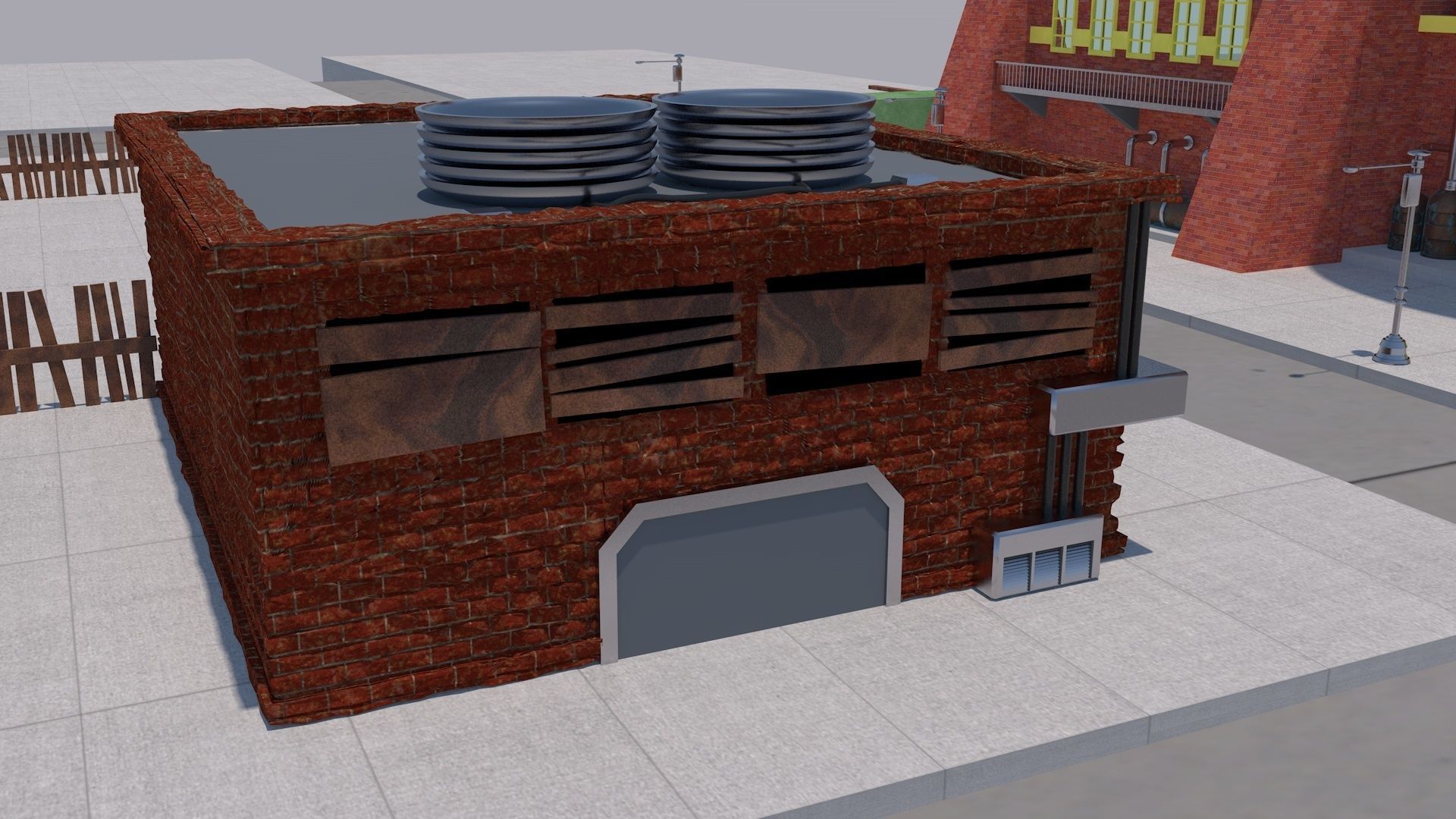 planet express futurama 3D model_14