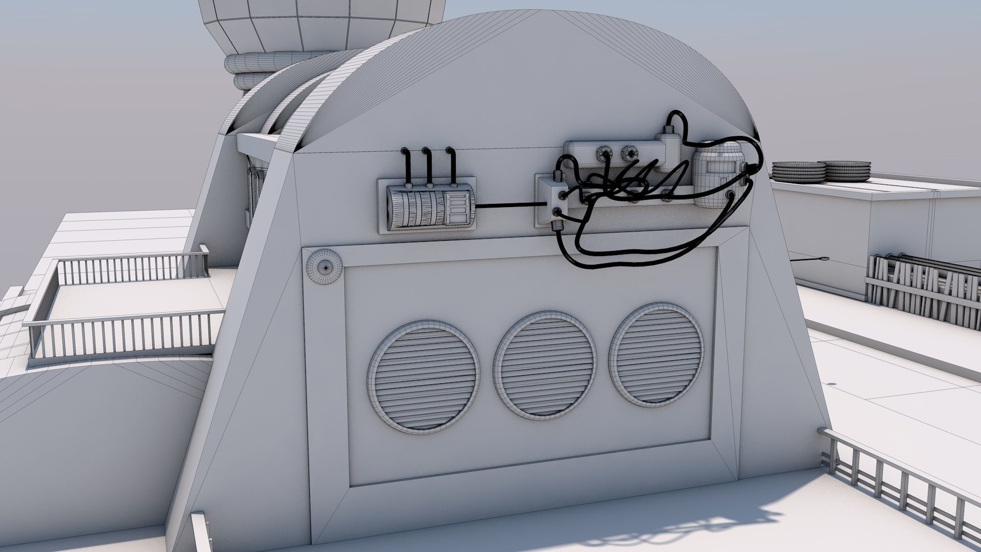 planet express futurama 3D model_9