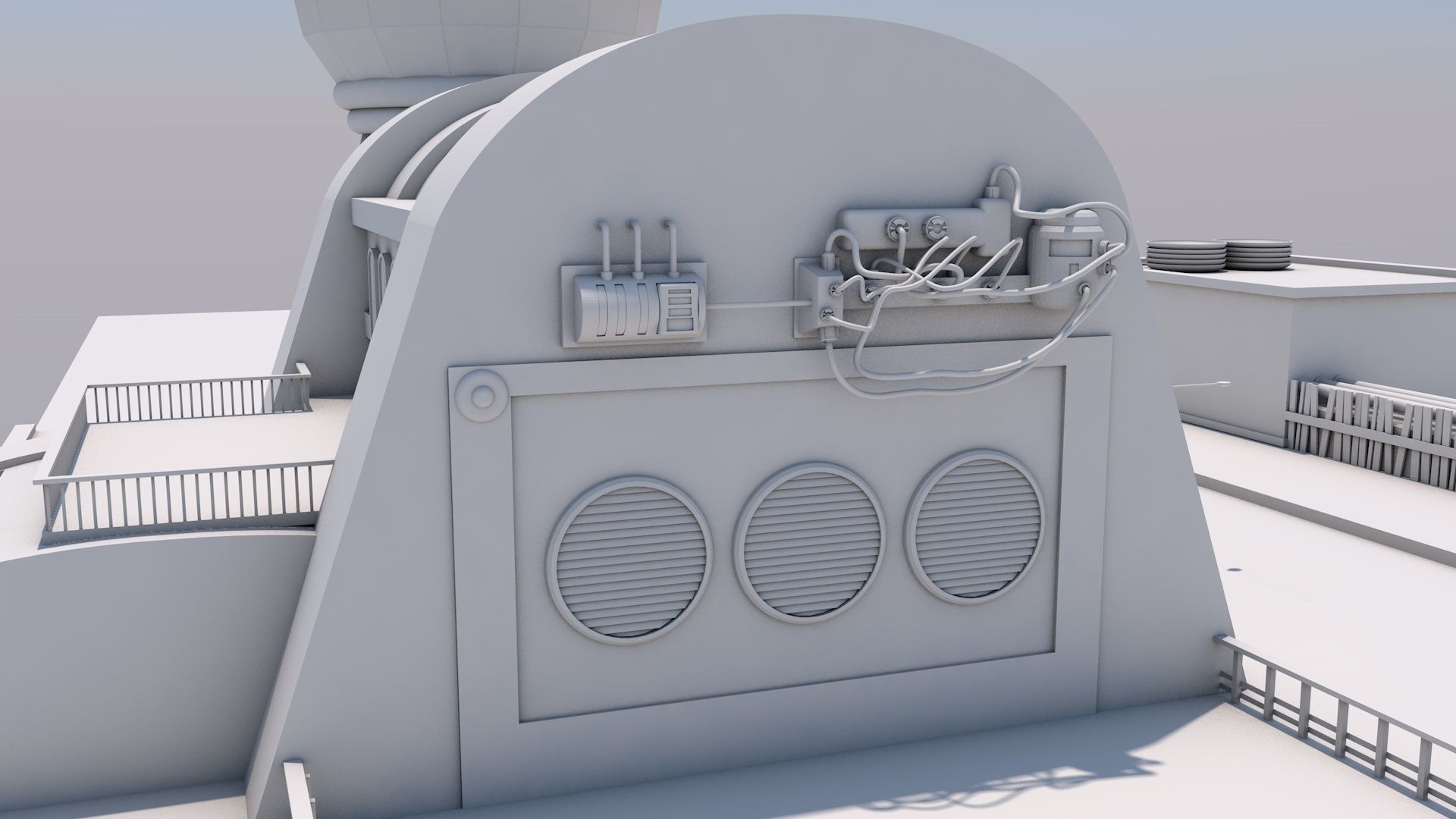 planet express futurama 3D model_10