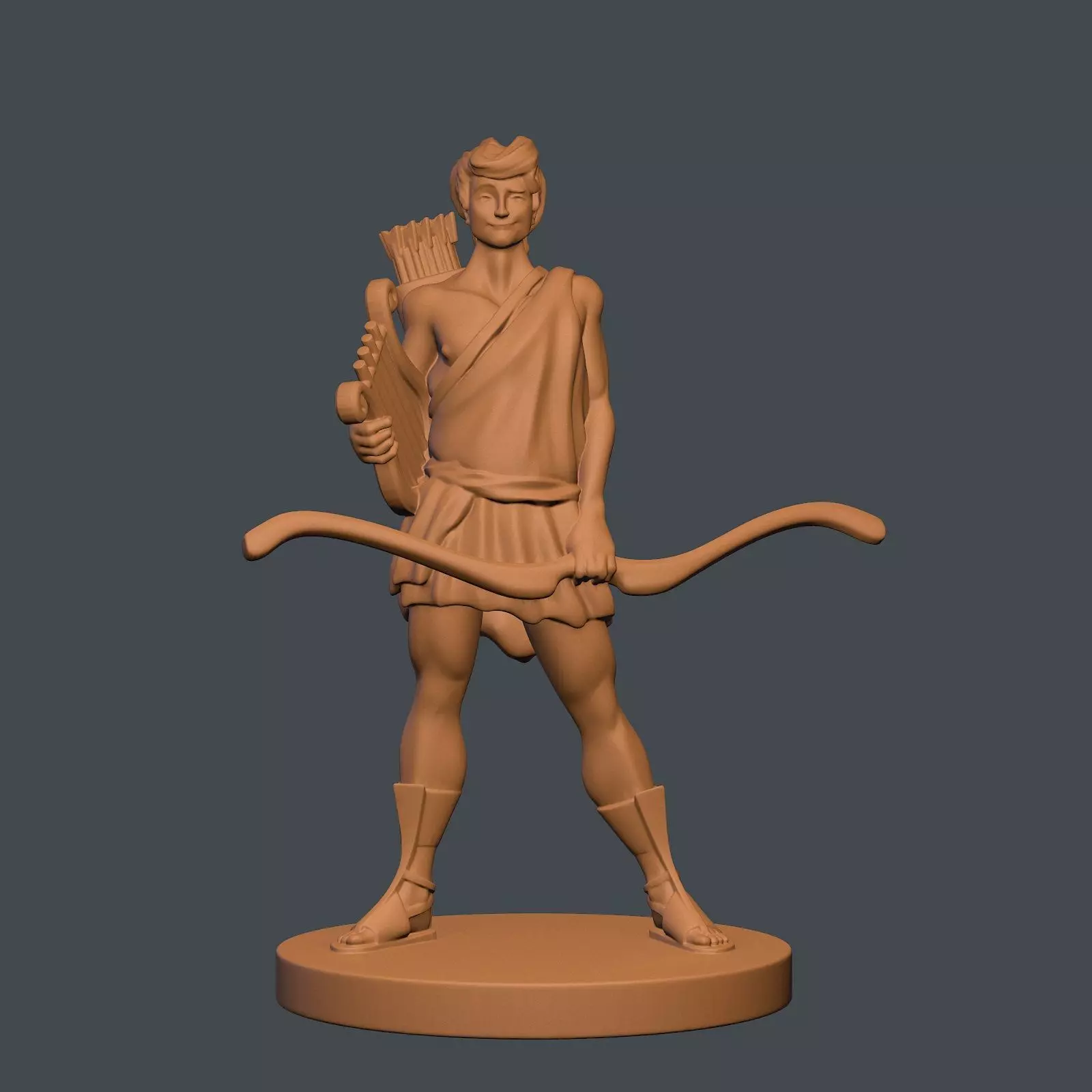 God Apollo 3D print model