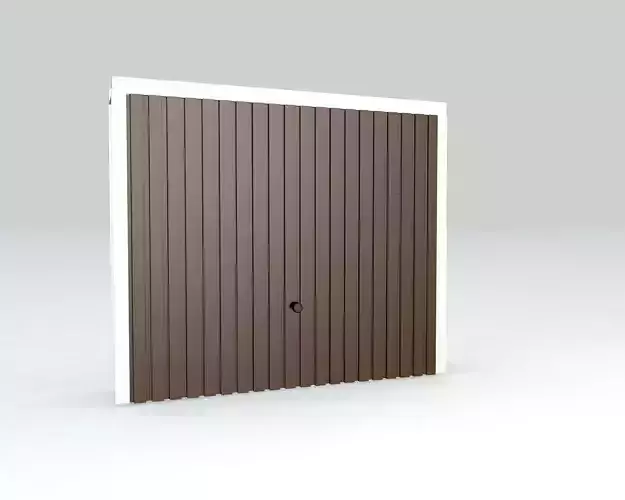 Garage Door Low-poly 3D model