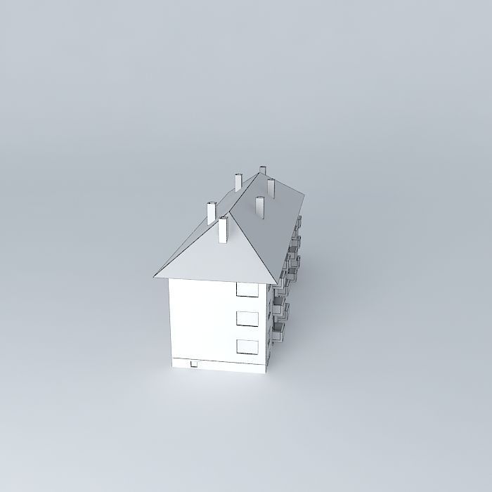 Caprag building  Free 3D model_4