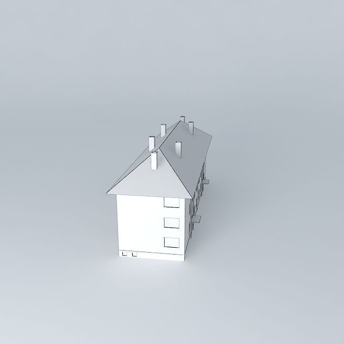Caprag building  Free 3D model_3