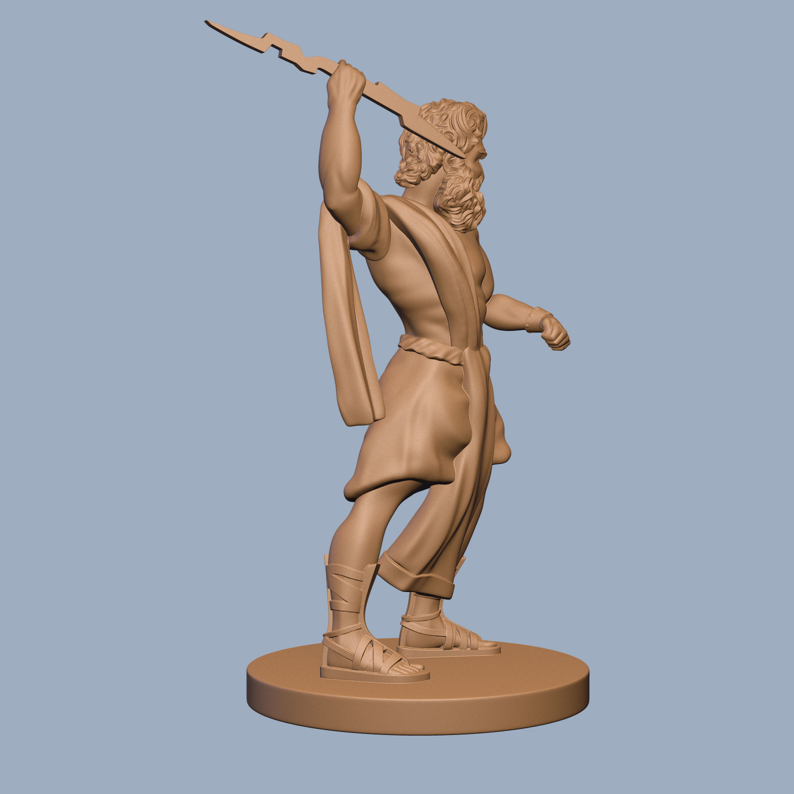God Zeus 3D print model_4