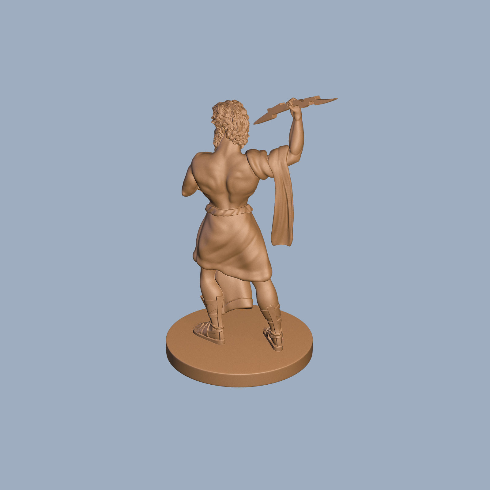 God Zeus 3D print model_9