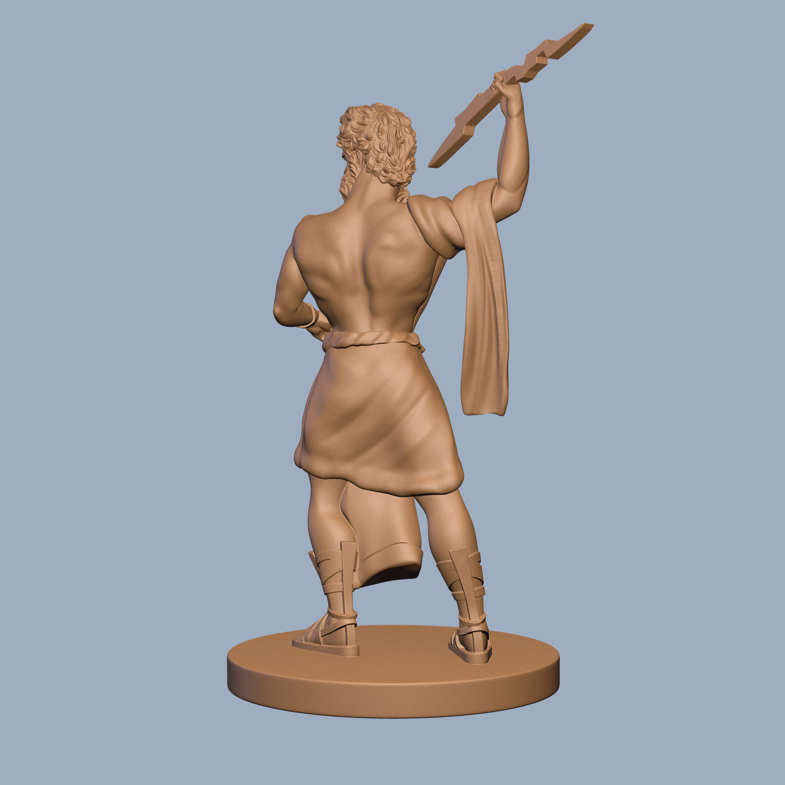God Zeus 3D print model_2