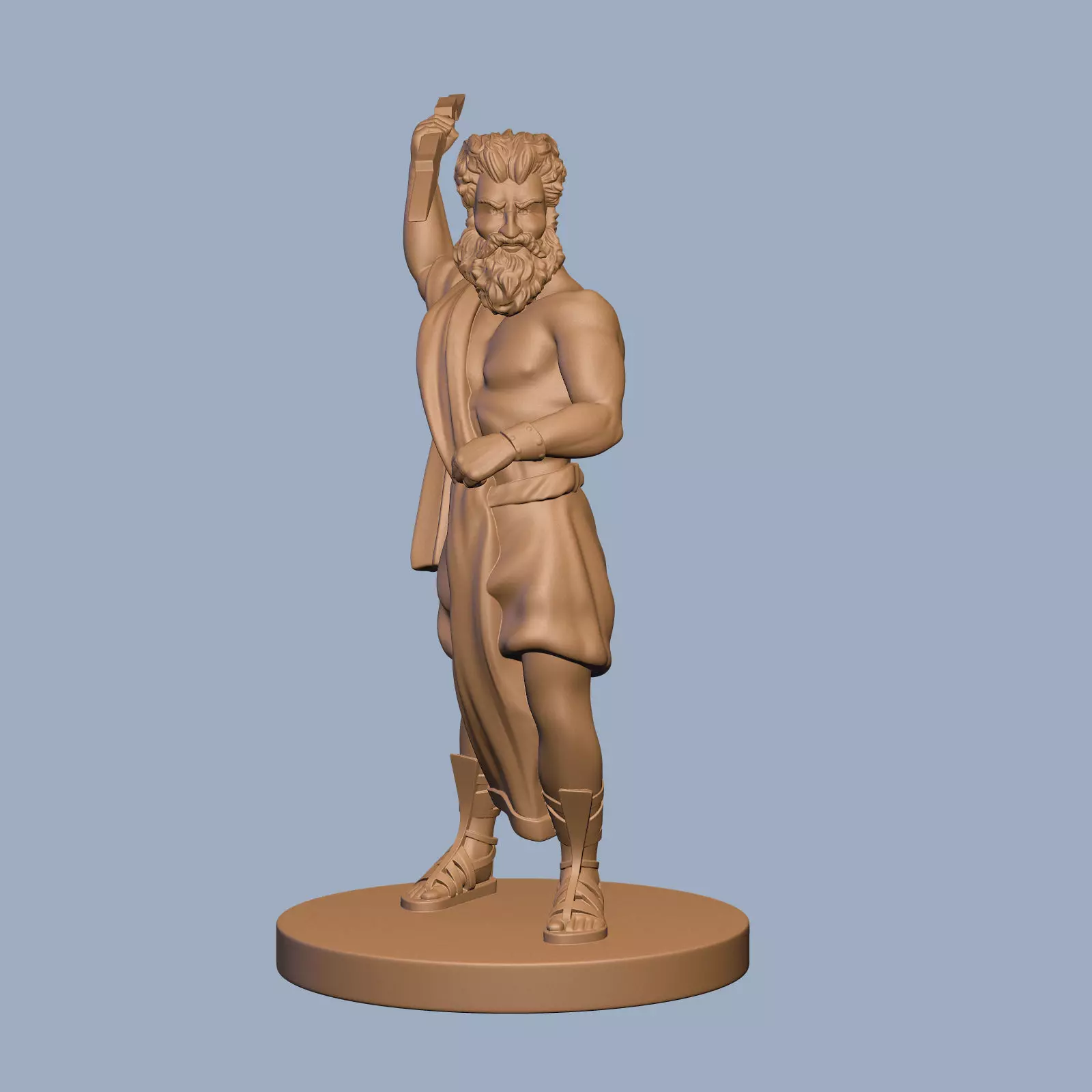 God Zeus 3D print model_0