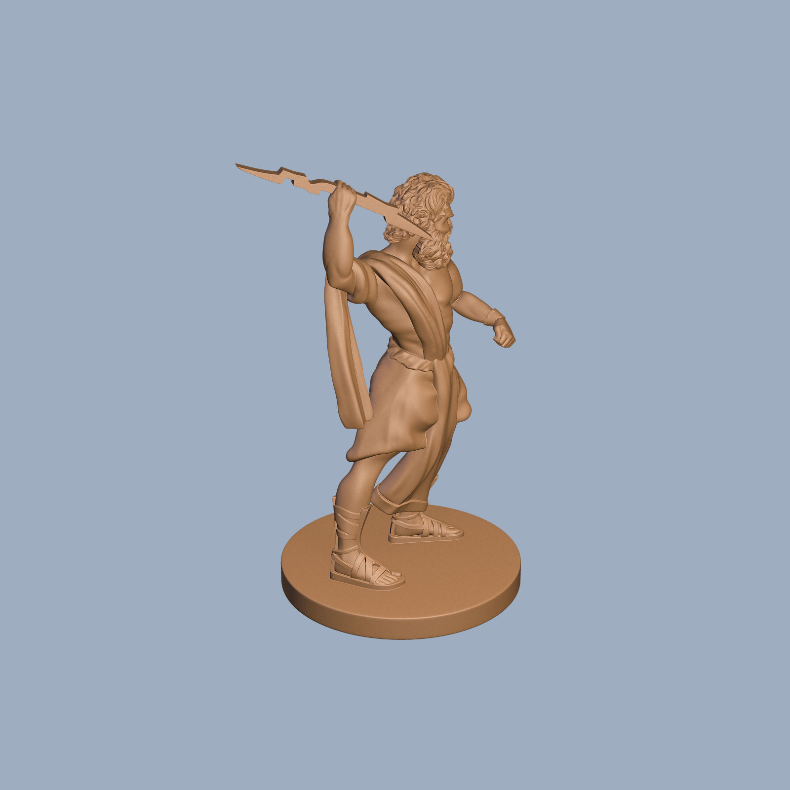 God Zeus 3D print model_8