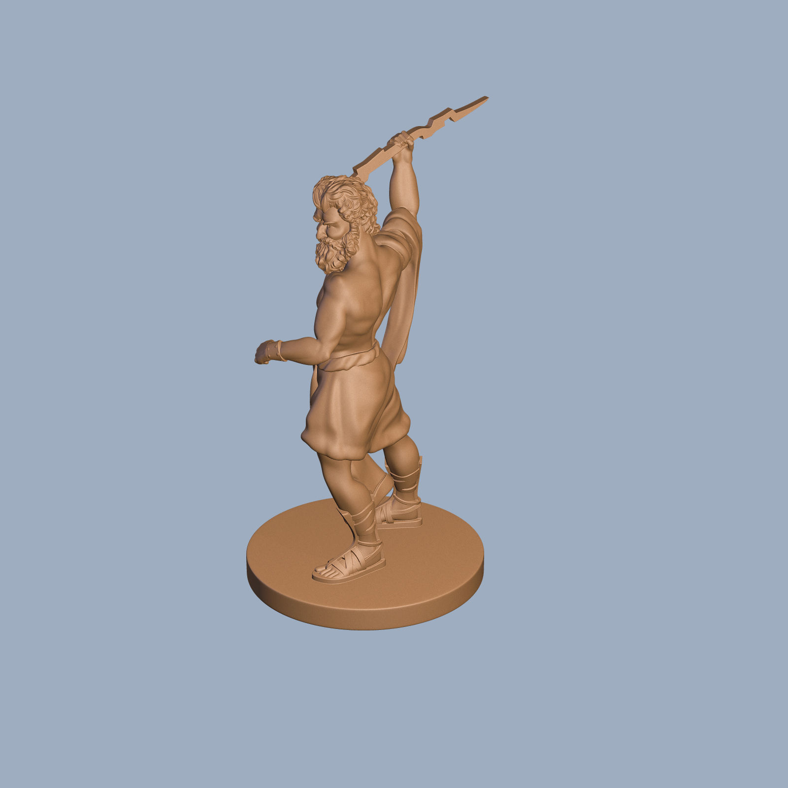 God Zeus 3D print model_10