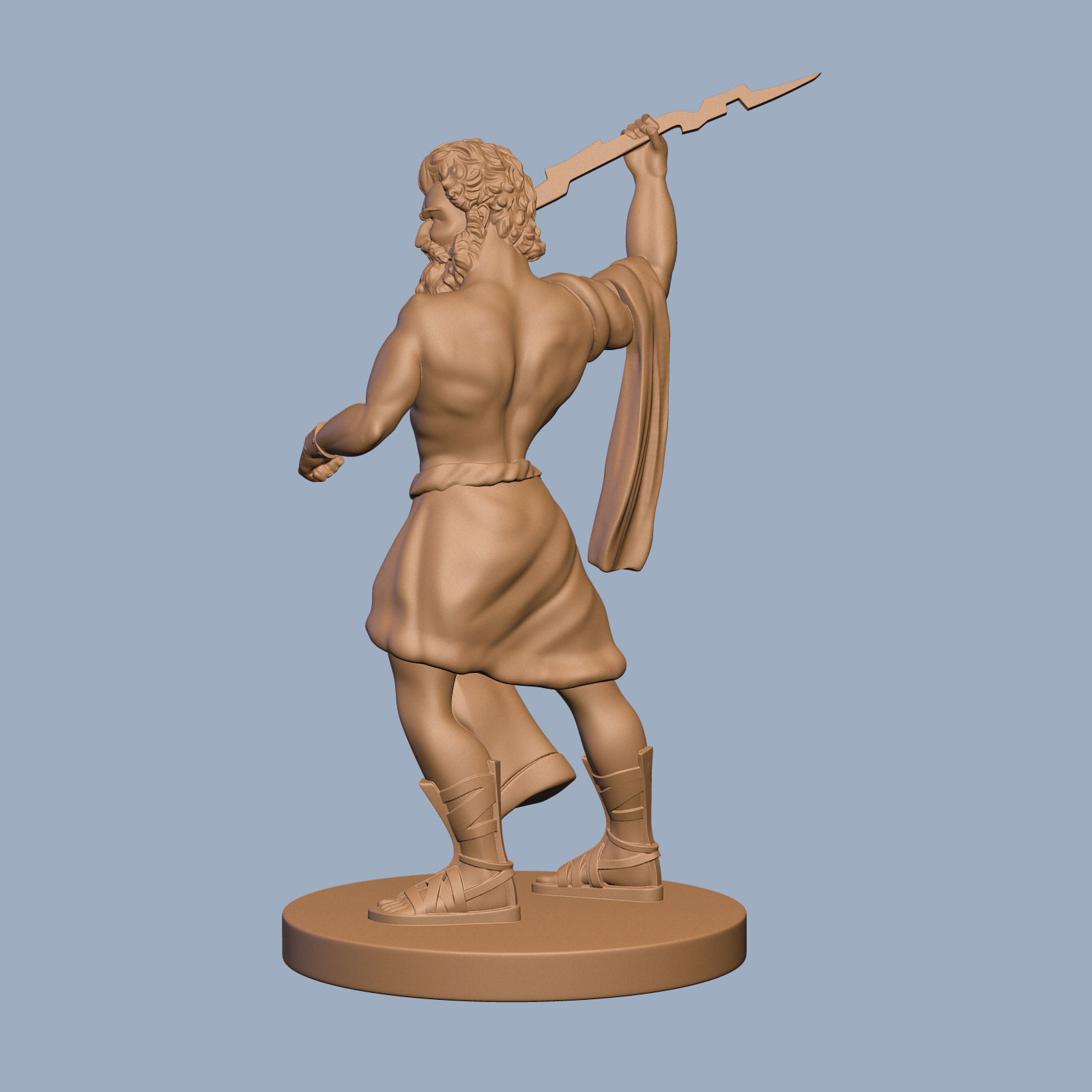 God Zeus 3D print model_1