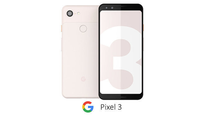 Google Pixel 3 Not Pink 3D model