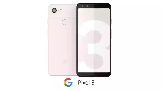 Google Pixel 3 Not Pink 3D model