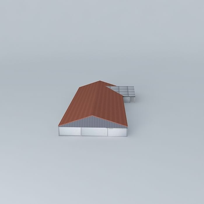 Lidl Sisak Low-poly 3D model_2