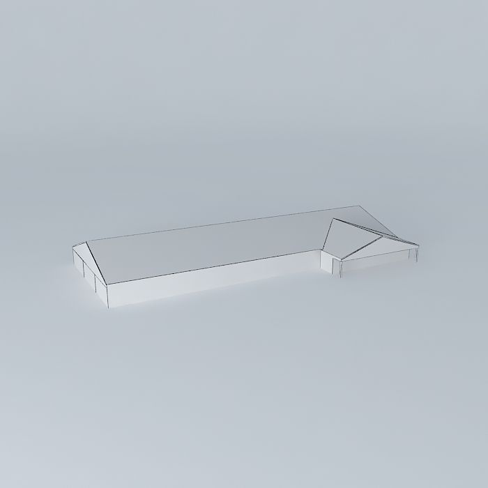 Lidl Sisak Low-poly 3D model_4
