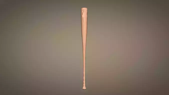 Wooden Baseball Bat - PBR Textures 