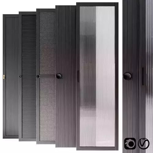 Waredrobe doors collection  3D model