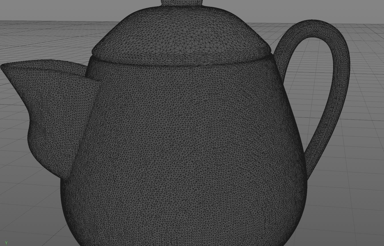 Vintage china coffee set - kit 3D model_7