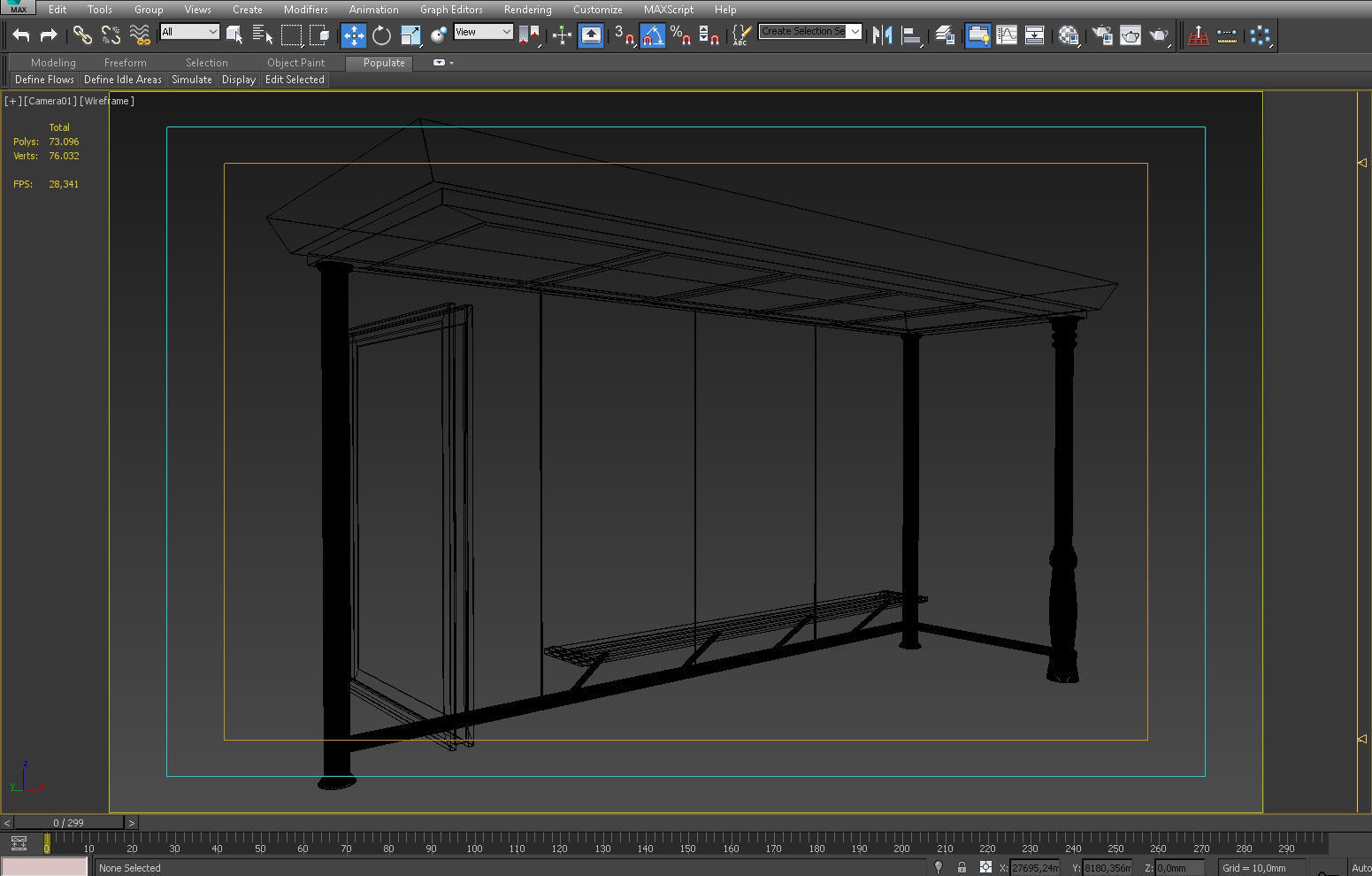 BUS STATION 2 3D model_7