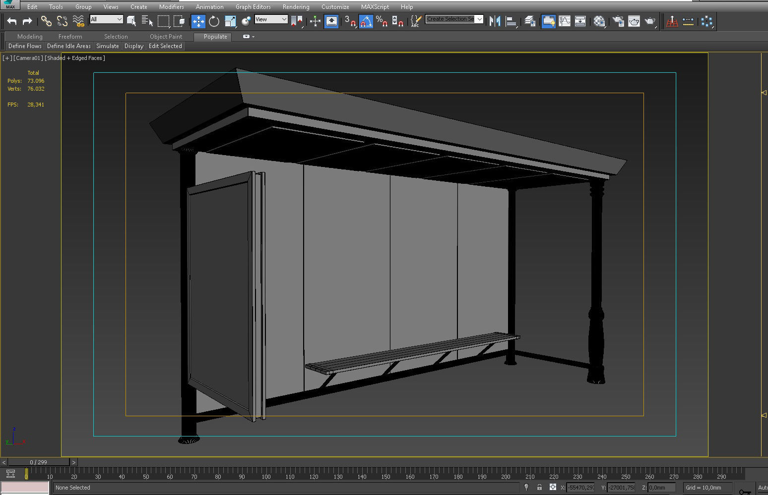 BUS STATION 2 3D model_6