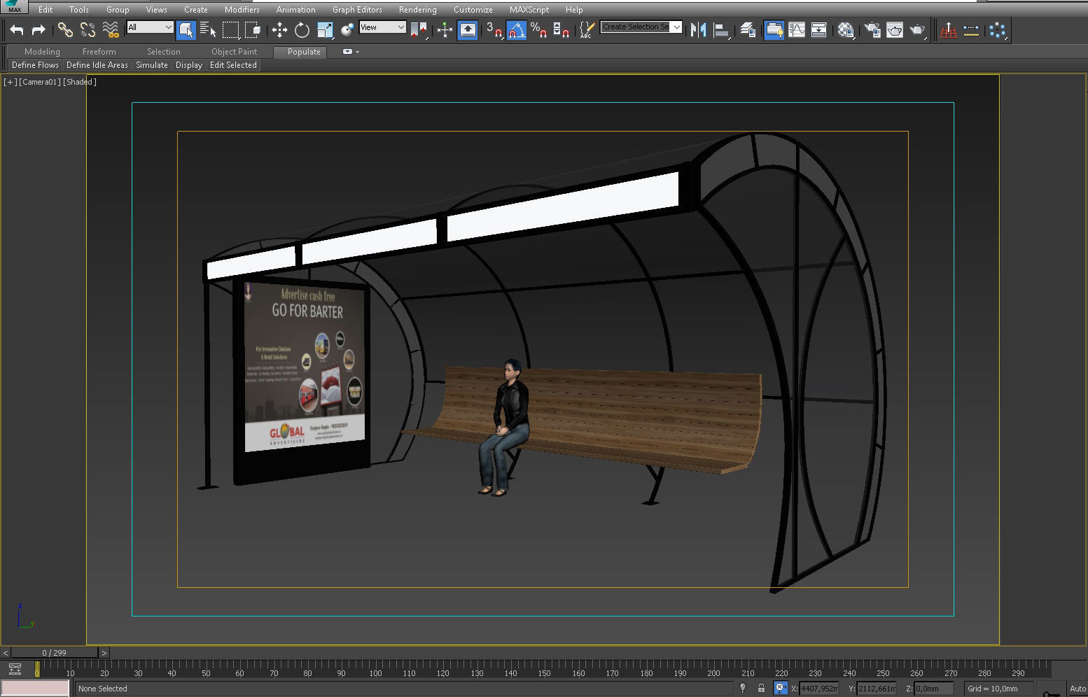 BUS STATION 4 3D model_3