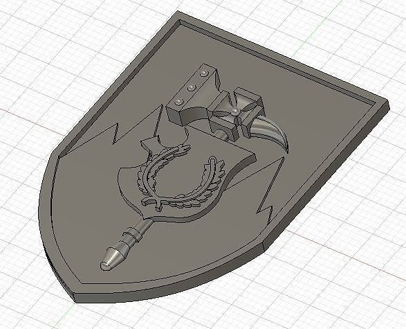 Warhammer Fantasy Sigmar Badges 3D print model