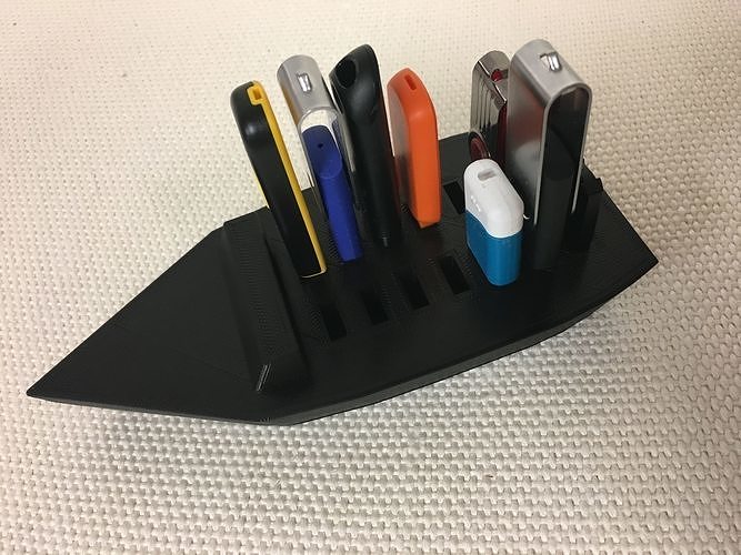 Boat USB Stick Organizer Storage for Desktop 3D print model