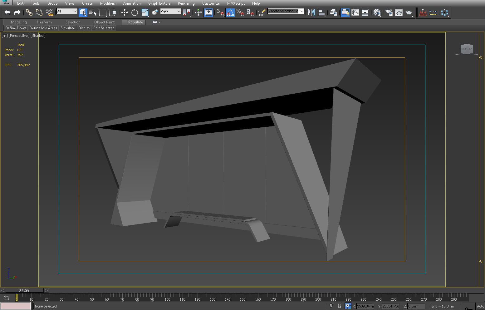 BUS STATION 8 3D model_5