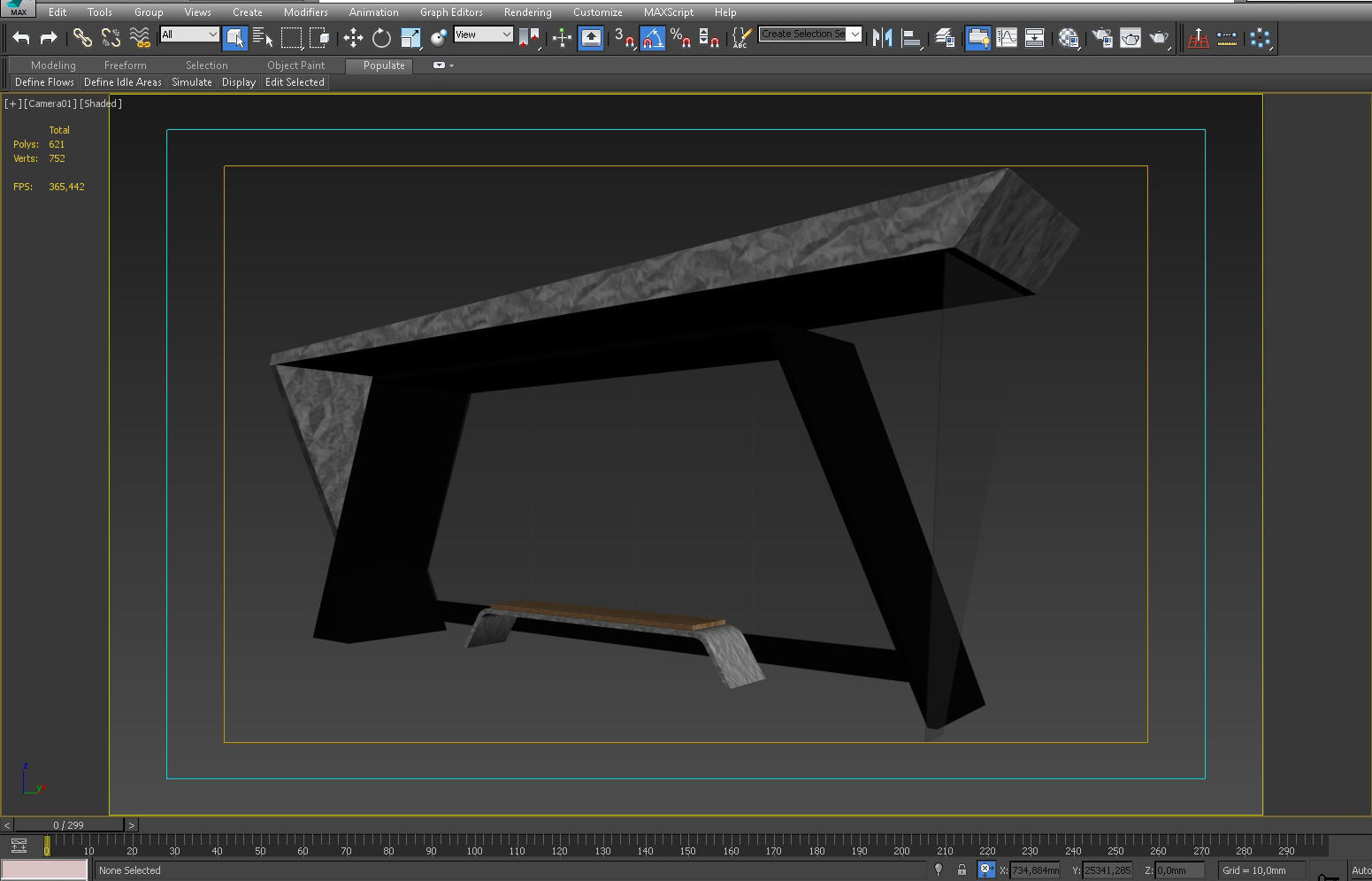 BUS STATION 8 3D model_4