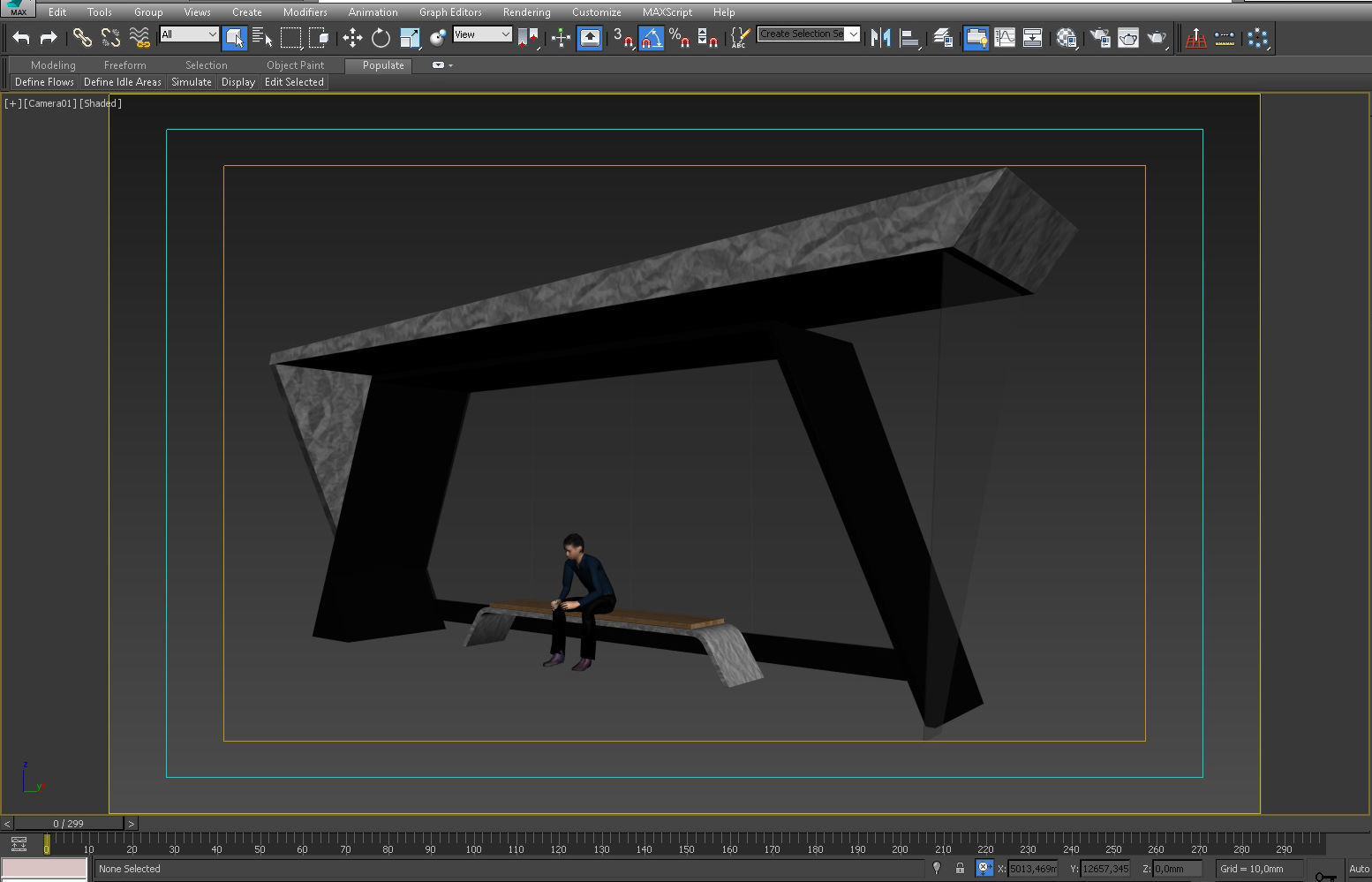 BUS STATION 8 3D model_3