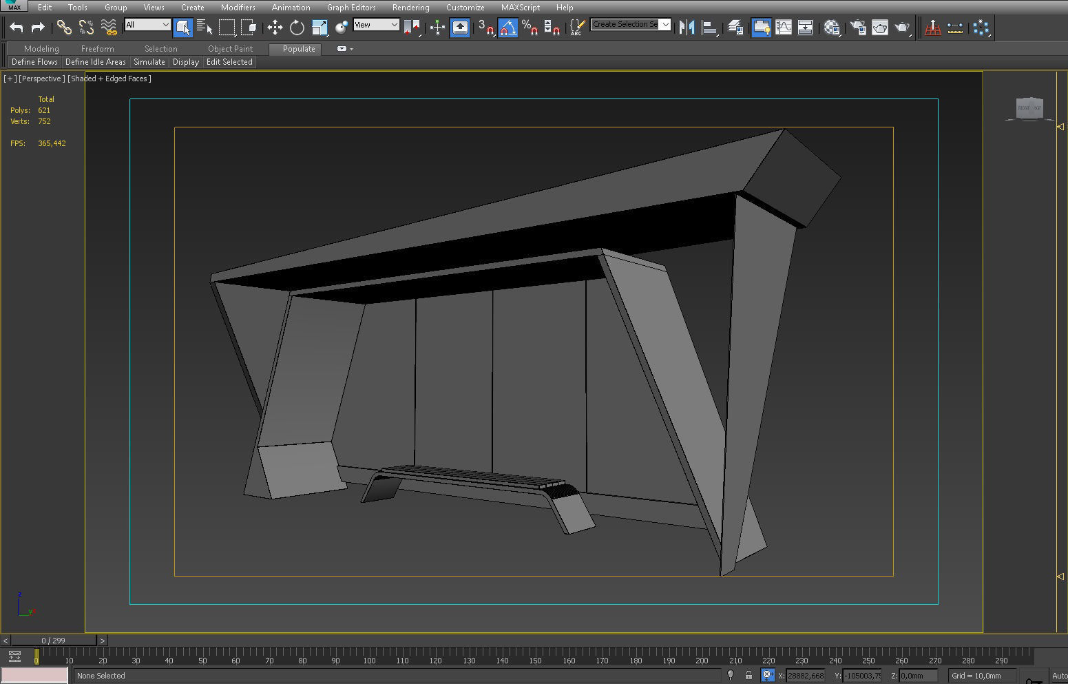 BUS STATION 8 3D model_6