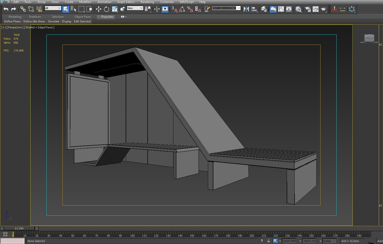 BUS STATION 9 3D model_6