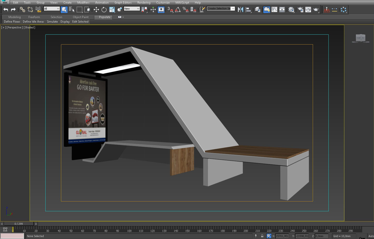 BUS STATION 9 3D model_3