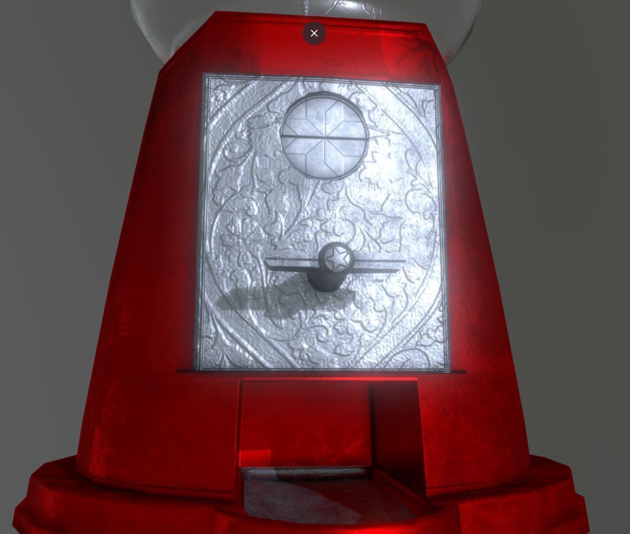 Superfuntimes Gumball Machine Low-poly 3D model_4