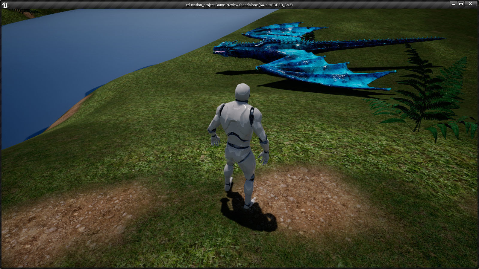 Dragon fire Low-poly 3D model_18