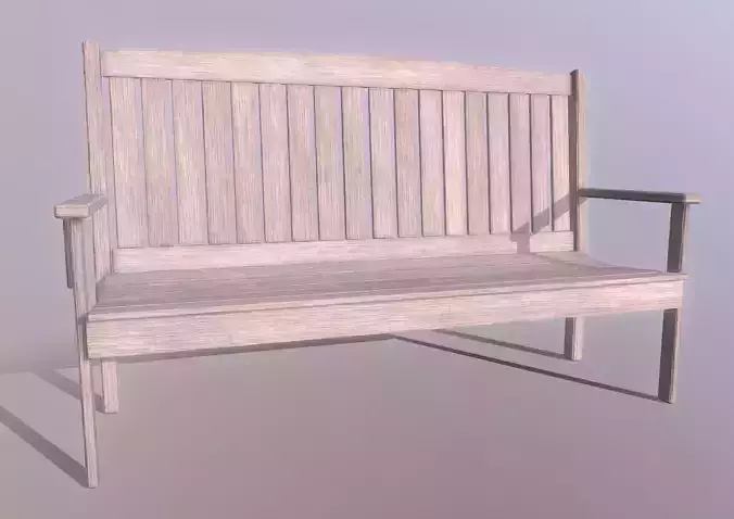 Superfuntimes Simple Deck Bench