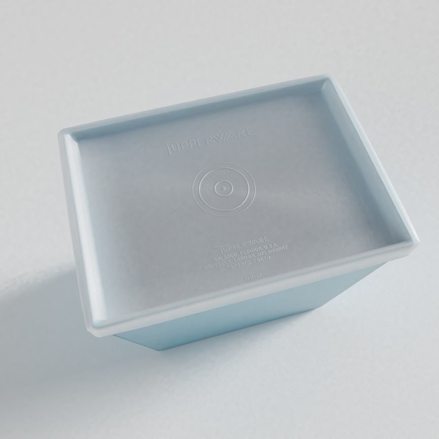 Tupperware Storage Container 3D model_1