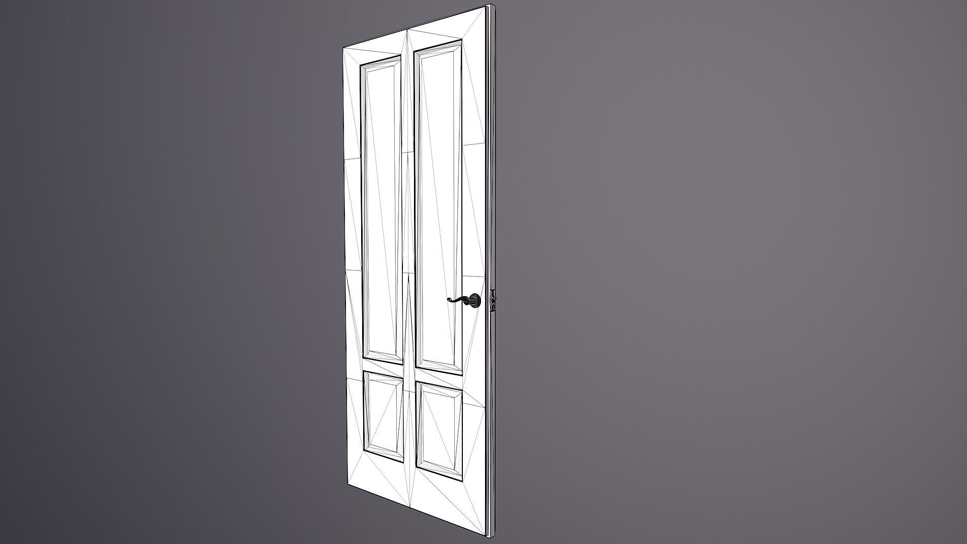 Low-Poly Old Wallpapers Pack Low-poly 3D model_11