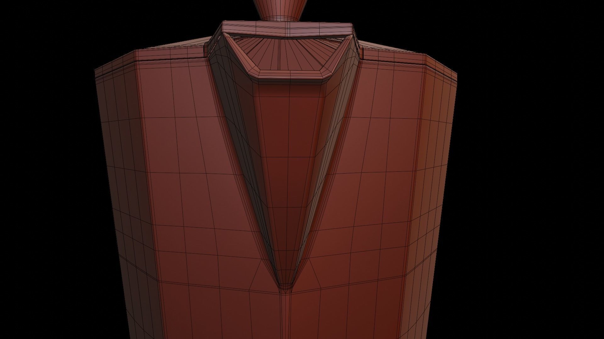 Moka Pot GROSCHE Milano Stovetop Espresso Maker Black 3D model_13