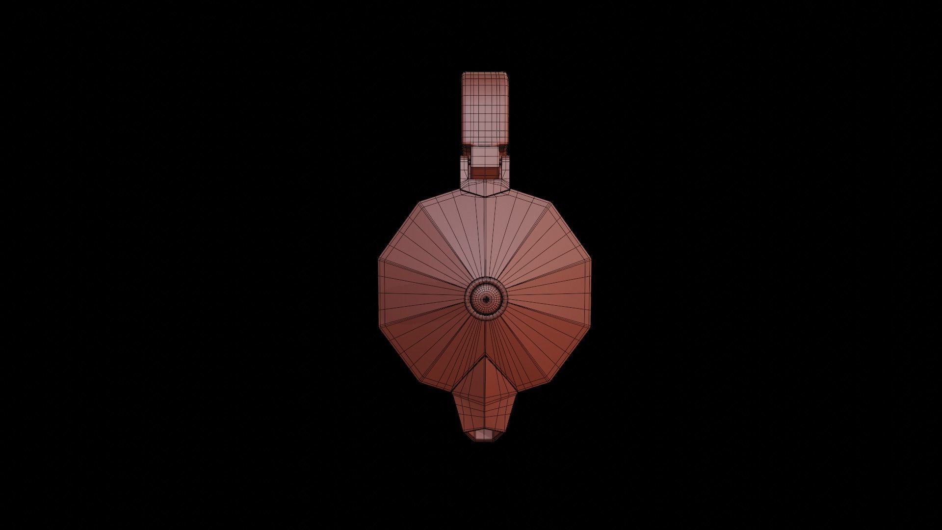 Moka Pot GROSCHE Milano Stovetop Espresso Maker Black 3D model_14