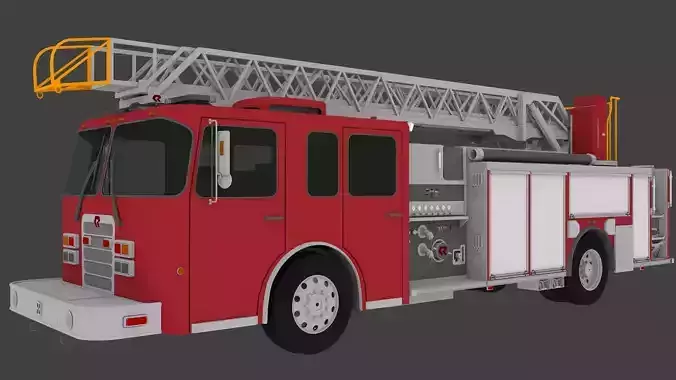 2008 Spartan Advantage Rosenbauer  3D model
