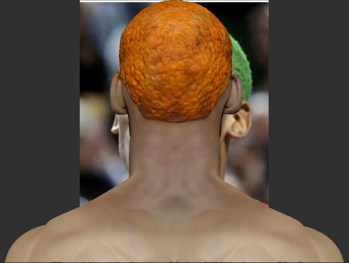 Dennis Rodman bust 3D print model_18