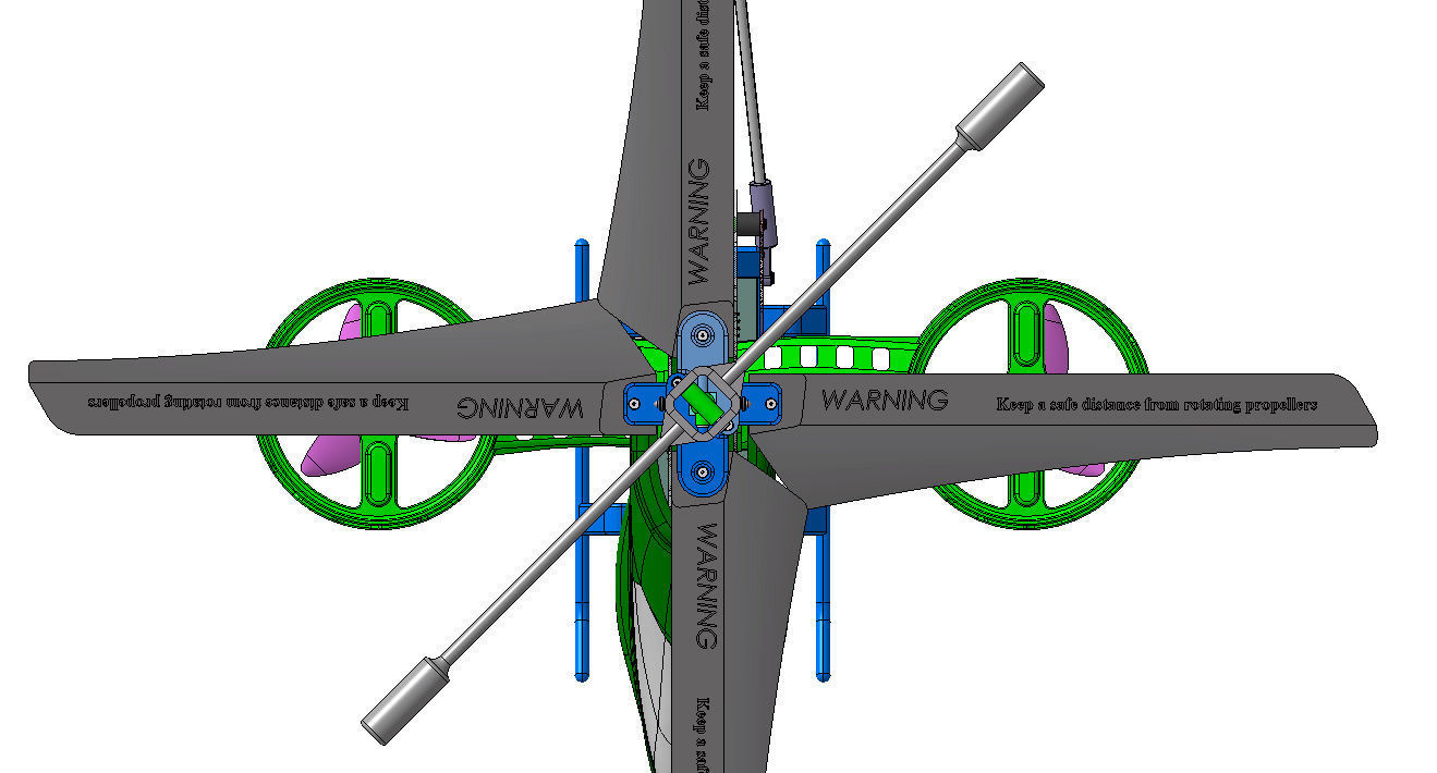 AVATAR STYLE HELICOPTER 3D model_5