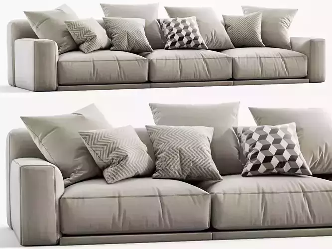 Poliform Paris Seoul 3 Seater