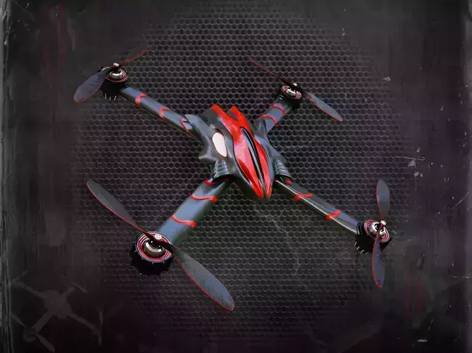 Drone Concept 3D model