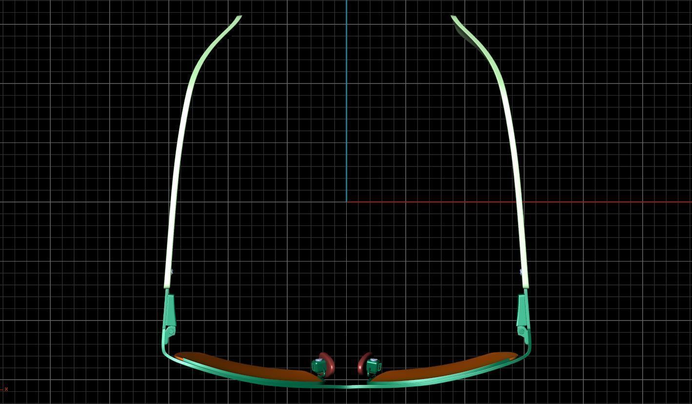 Eyeglasses for Men and Women 3D print model_4