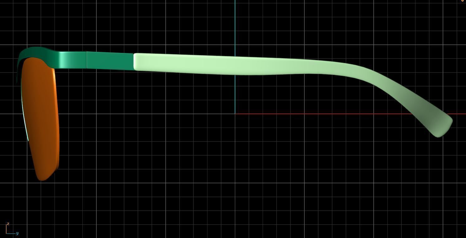 Eyeglasses for Men and Women 3D print model_5