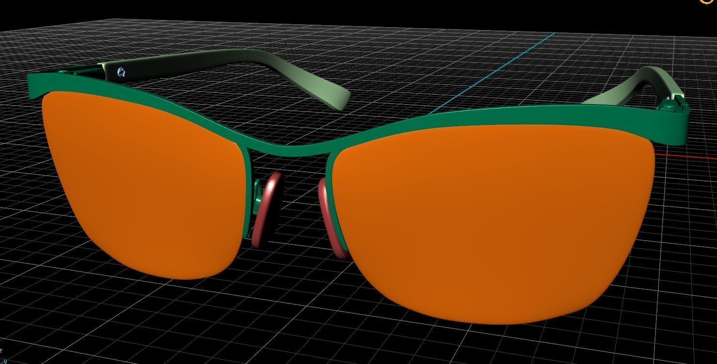 Eyeglasses for Men and Women 3D print model_7