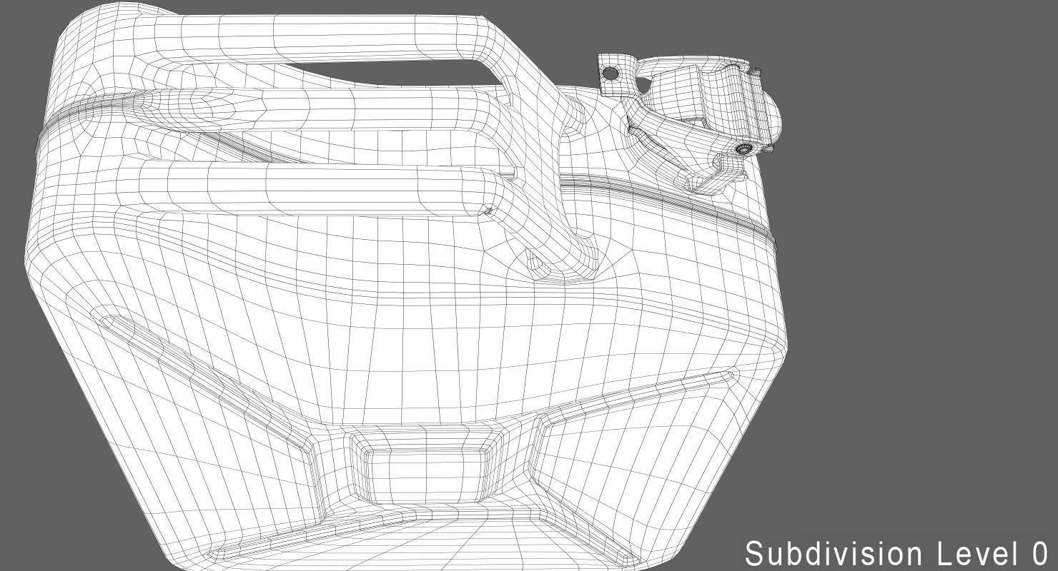 Fuel Canister 3D model_8