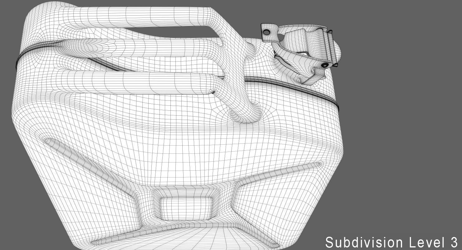 Fuel Canister 3D model_9